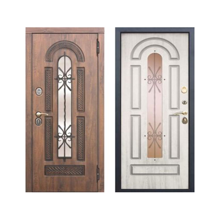 Russian Steel and Wooden Armored External Front Door